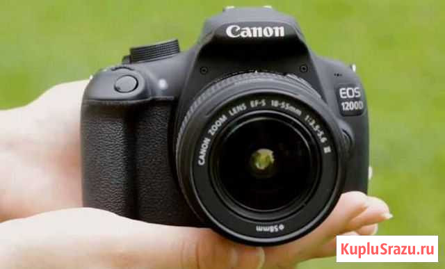 Зеркальный фотоаппарат Canon 1200D Воронеж - изображение 1