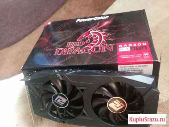 Видеокарта rx590 8gb, на гарантии Барнаул