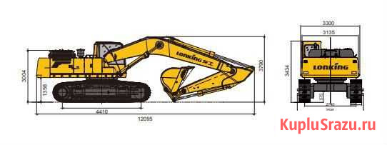 Экскаватор Lonking CDM6490F Черкесск - изображение 1