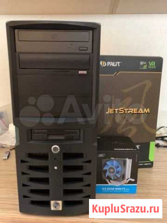 Мощный игровой пк (Intel core i7 16gb gtx 1060 Вологда - изображение 1
