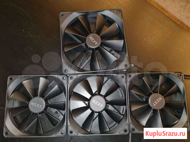 Nzxt вентиляторы для корпуса 120х3 140х1 Обнинск - изображение 1