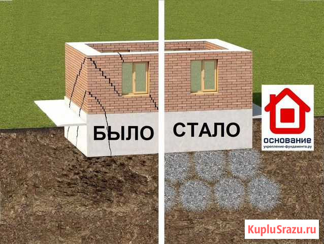 Укрепляем фундамент дома от трещин правильно Элиста - изображение 1