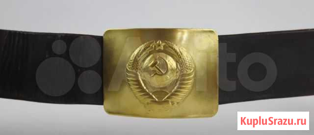 Советский милицейский ремень Москва - изображение 1