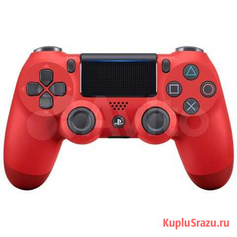 Геймпад для PS4 Оригинал. v2 Красный. Новый и б.у Анапа - изображение 1
