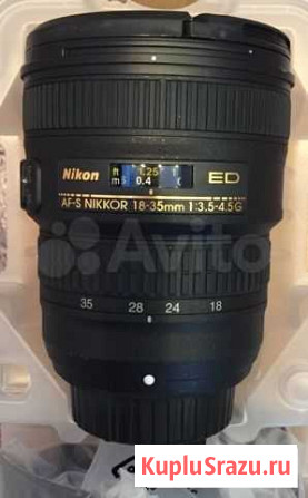 Nikon AF-S nikkor 18-35mm f/3.5-4.5G ED Новый Челябинск - изображение 1