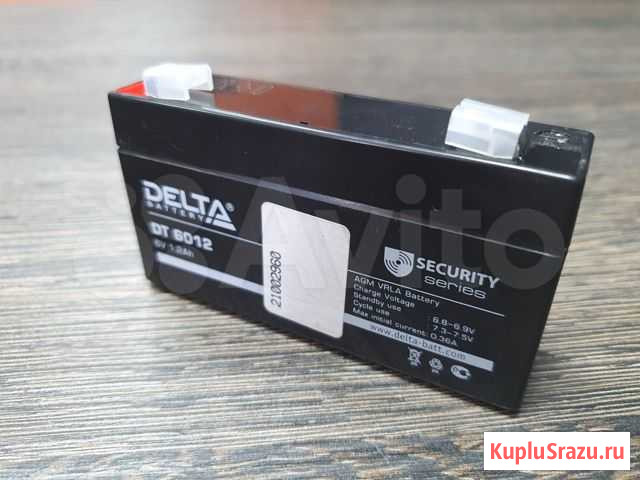 Аккумулятор Delta DT 6012 (Новый) Новосибирск - изображение 1