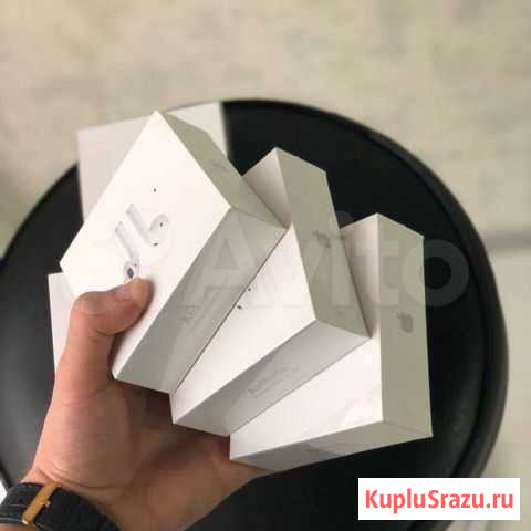 Airpods 2 новые наушники Томск - изображение 1