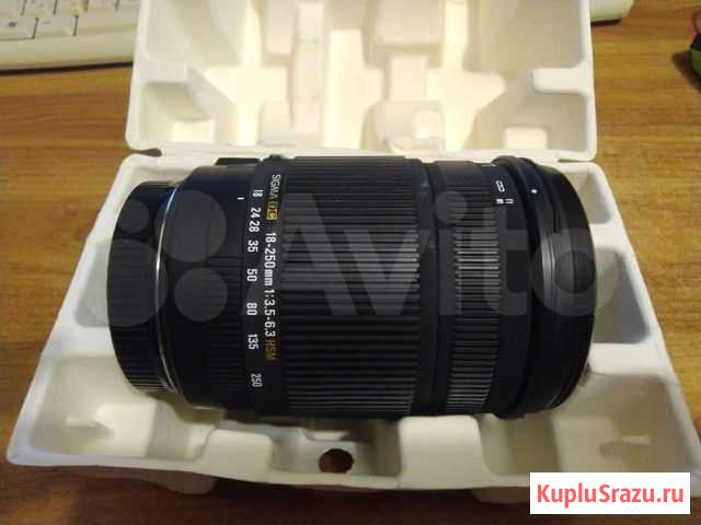 Объектив Sigma AF 18-250mm f/3.5-6.3 DC Canon EF-S Пермь - изображение 1