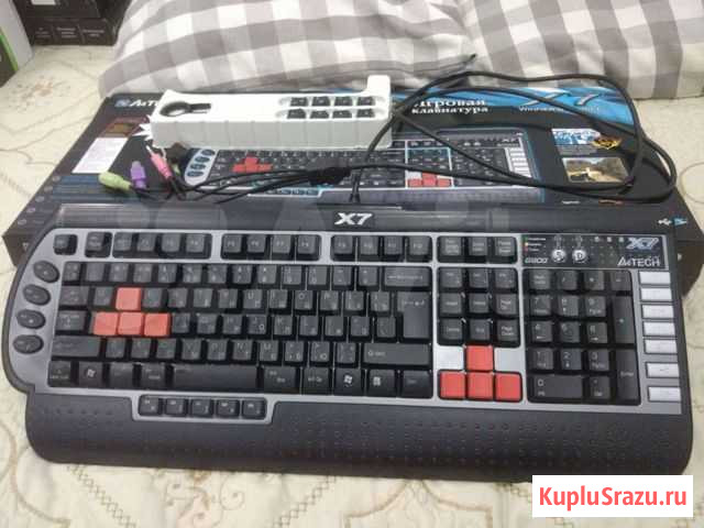 Клавиатура A4Tech X7-G800MU Казань - изображение 1