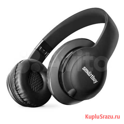 Наушники Беспроводные (BT) +(FM/MP3)  spark (Чер Омск - изображение 1