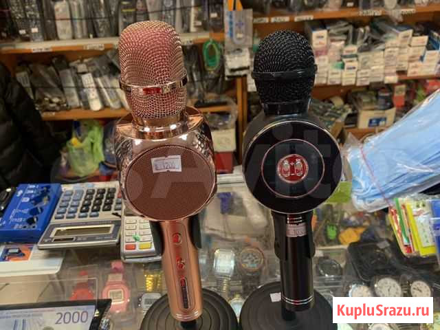 Студийный микрофон караоке с динамиком Казань - изображение 1