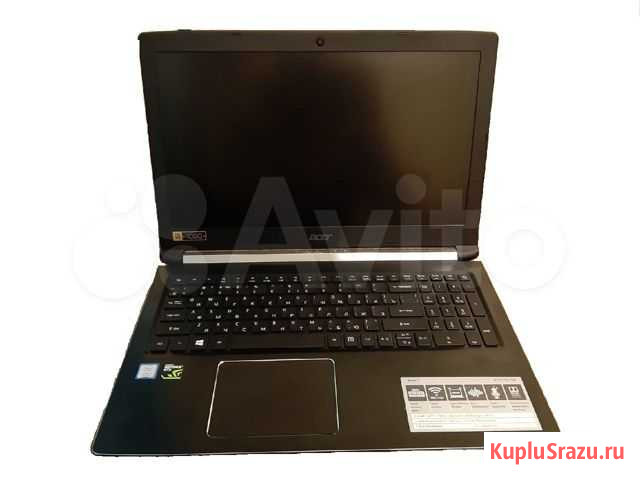 Acer 15.6 i7-7700HQ 4яд8пот GTX1050 8Gb SSD250 1Tb Симферополь - изображение 1
