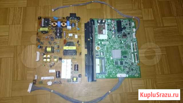Плата EAX64797003 (1.2), бп, шлейфы, колонки Владимир - изображение 1