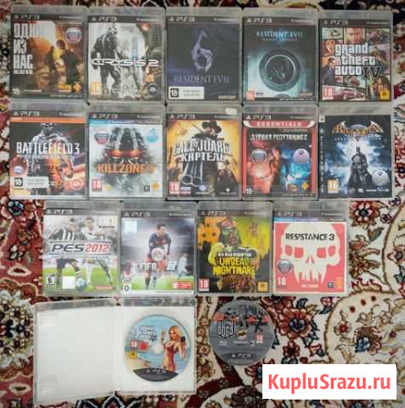 PS3 Диски и Доп. Устройства Кизилюрт - изображение 1