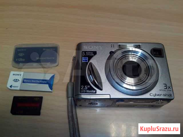 Цифровой фотоапарат Sony Cyber-shot DSC-W5 Биробиджан - изображение 1