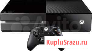 Обмен консоли xbox one, 500gb с играми Омск - изображение 1
