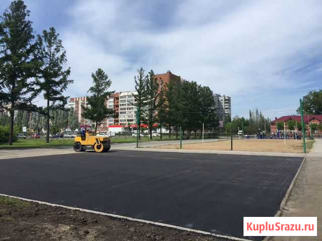 Укладка асфальта и тротуарной плитки Омск - изображение 1