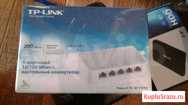 Коммутатор TP-link TL-SF1005D 5 x RJ45 Елец - изображение 1