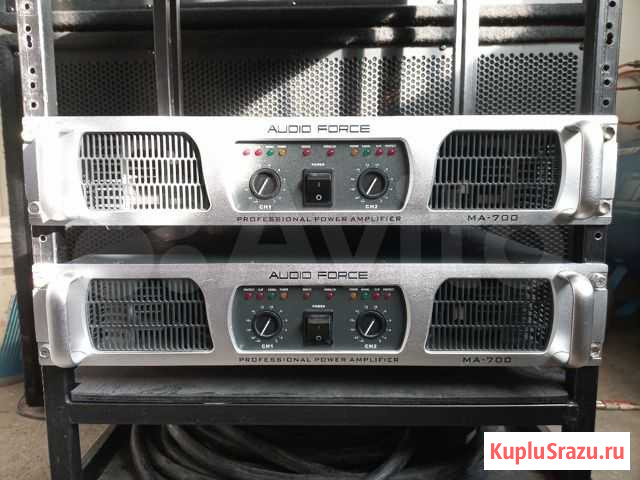 Усилитель мощности Audio Force ma 400, ma 700 Спасск-Дальний - изображение 1