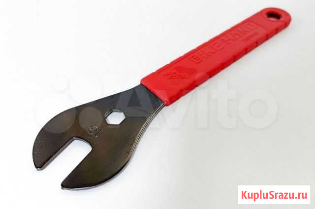 Ключ конусный 13 мм bike hand YC-658, сталь, черны Челябинск - изображение 1