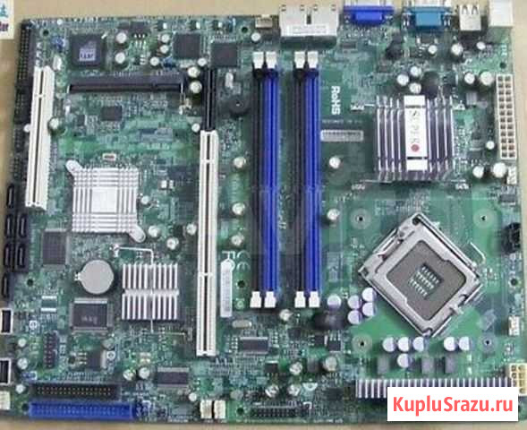 Серверная Материнская плата Supermicro x7sbi Красноярск - изображение 1