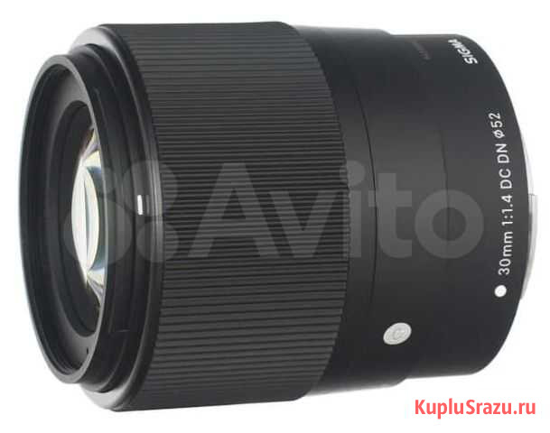 Sigma AF 30mm f/1.4 DC DN Contemporary Canon EF-M Улан-Удэ - изображение 1