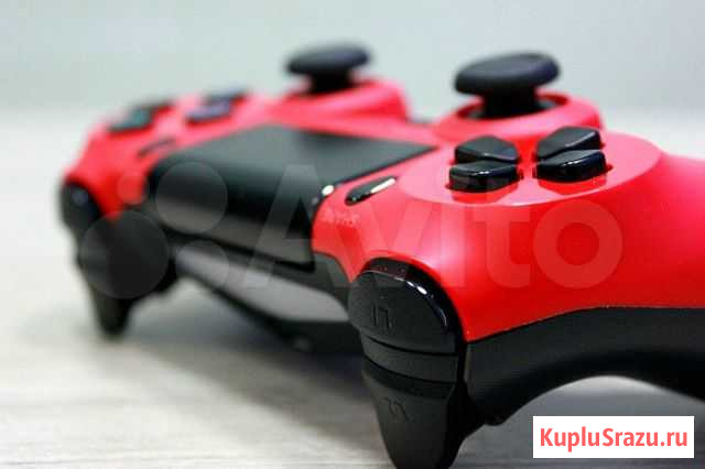 DualShock4 для PS4 (красный) Барнаул - изображение 1