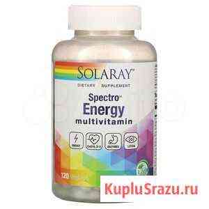 Solaray, Spectro Energy Multivitamin, 120 капсул Пермь