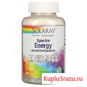 Solaray, Spectro Energy Multivitamin, 120 капсул Пермь - изображение 1