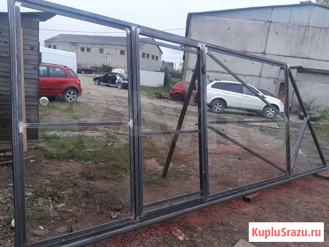 Ворота с калиткой Гатчина - изображение 1