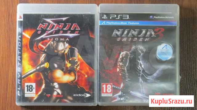 Ninja 3 gaidens / Ninja gaiden sigma для PS3 Димитровград - изображение 1