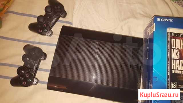 Игровая консоль PlayStation слим 3 Sony игры и Фат Шахты - изображение 1