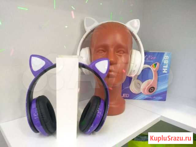 Беспроводные наушники Cat Ear HL89 Омск - изображение 1