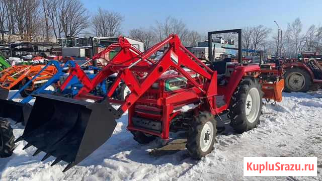 Трактор hinomoto N249 с куном и фрезой Ижевск - изображение 1