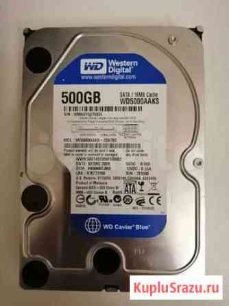 Жёсткий диск HDD WD5000aaks (500 Gb) SATA 3.5 Королев