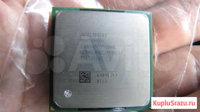 Процессор Intel Pentium 4 2.80GHZ/1M/800SL79K Великий Новгород - изображение 1