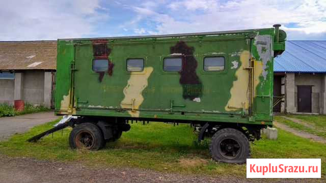 Кунг армейский прицепной на колесах (полевая столо Красноярск - изображение 1