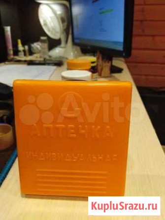 Футляр от Аптечки (советская, армейская) аи-2 Тула - изображение 1