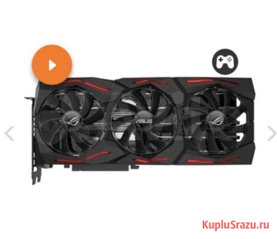Asus Видеокарта asus GeForce RTX 2080 Super strix Хабаровск - изображение 1