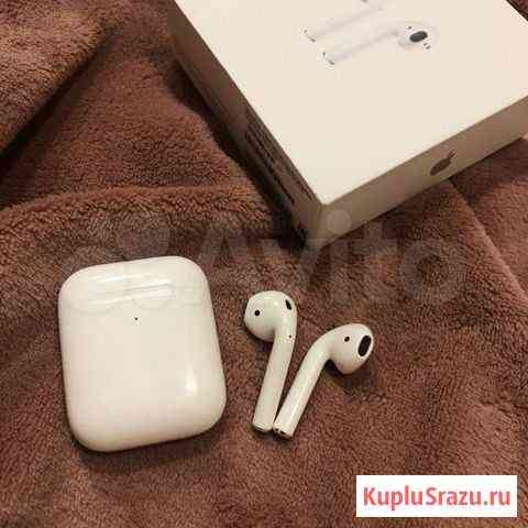 Airpods 2 с беспроводной зарядкой Чебоксары