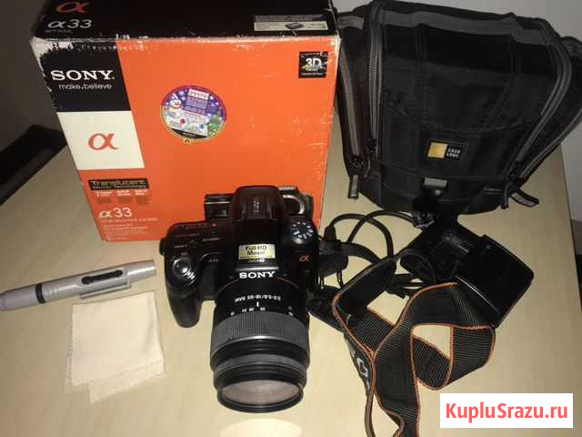 Фотоаппарат Sony a33 Томск - изображение 1