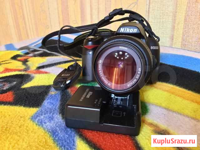 Nikon D3000 Kit 18-55VR Нижнесортымский - изображение 1