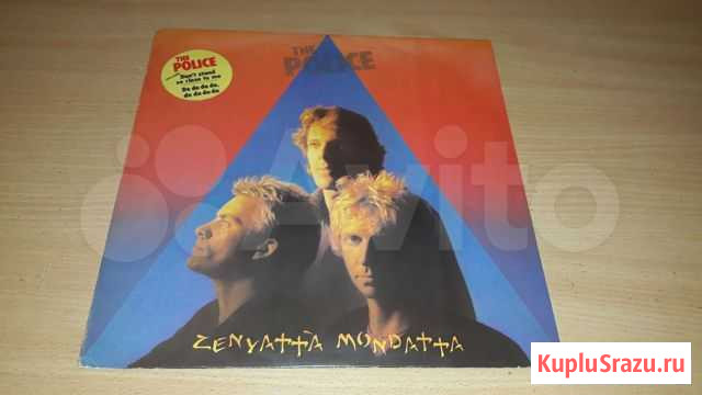 LP The Police - Zenyatta Mondatta(1980), UK, EX/NM Ростов-на-Дону - изображение 1