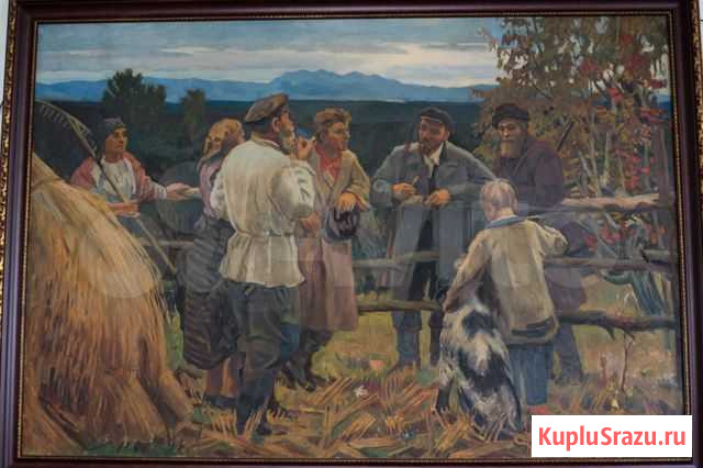 В. И. Ленин среди крестьян села Шушенское Злынка - изображение 1
