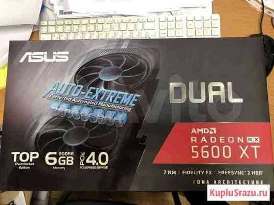 Видеокарта Asus PCI-E 4.0 dual-RX5600XT-T6G-EVO AM Екатеринбург