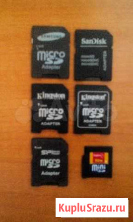 MicroSD-адаптер, miniSD 512mb Омск - изображение 1