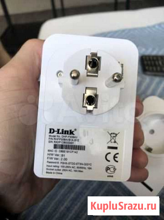 Адаптер PowerLine D-Link DHP-P308AV/B1A 2шт Саратов - изображение 1