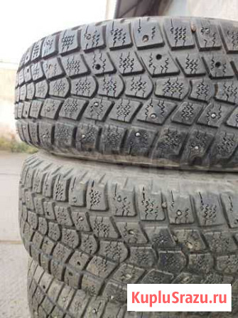 Штампы R14 4x100 с шипами 195/70 Matador Братск - изображение 1