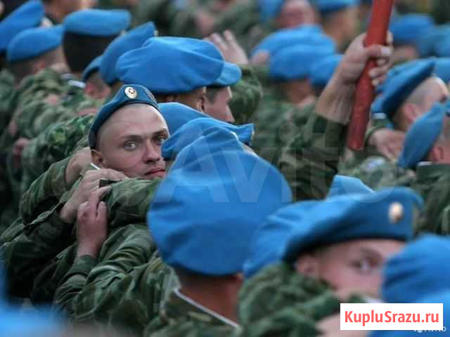 Берет армейский для вдв и оливковый / шевроны вдв Ряжск - изображение 1