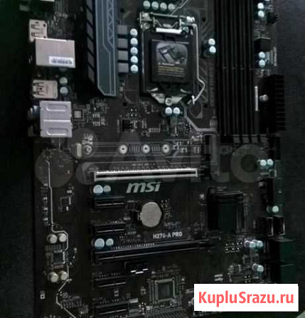 Материнские платы Msi H270-A Pro 1151 Рязань - изображение 1